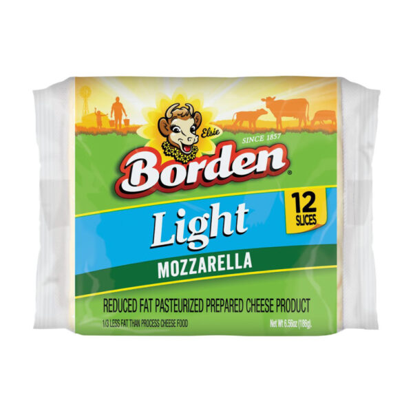 Mozzarella Light 12 Rebanadas