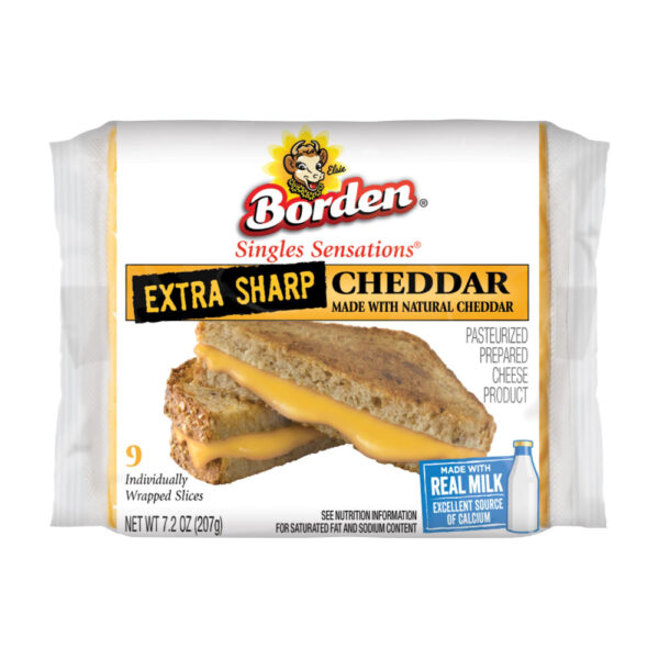 Sensations Cheddar Extra Fuerte 9 Rebanadas