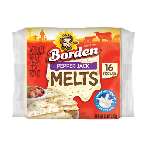 Melts Pepper Jack 16 Rebanadas